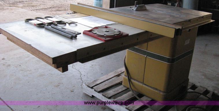 image for item 8067 Powermatic 66 10" tilting arbor saw