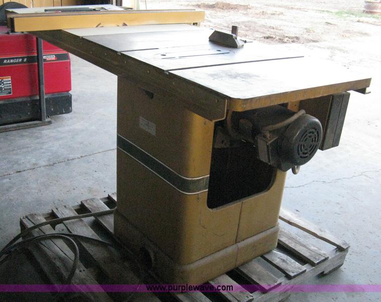 image for item 8067 Powermatic 66 10" tilting arbor saw
