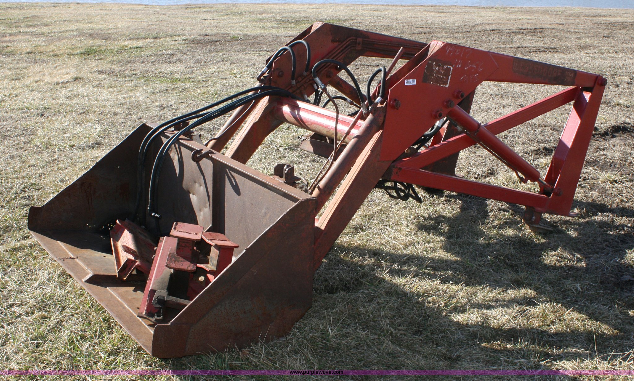 Westendorf WL24 quick attach loader and mounting brackets in Paola, KS