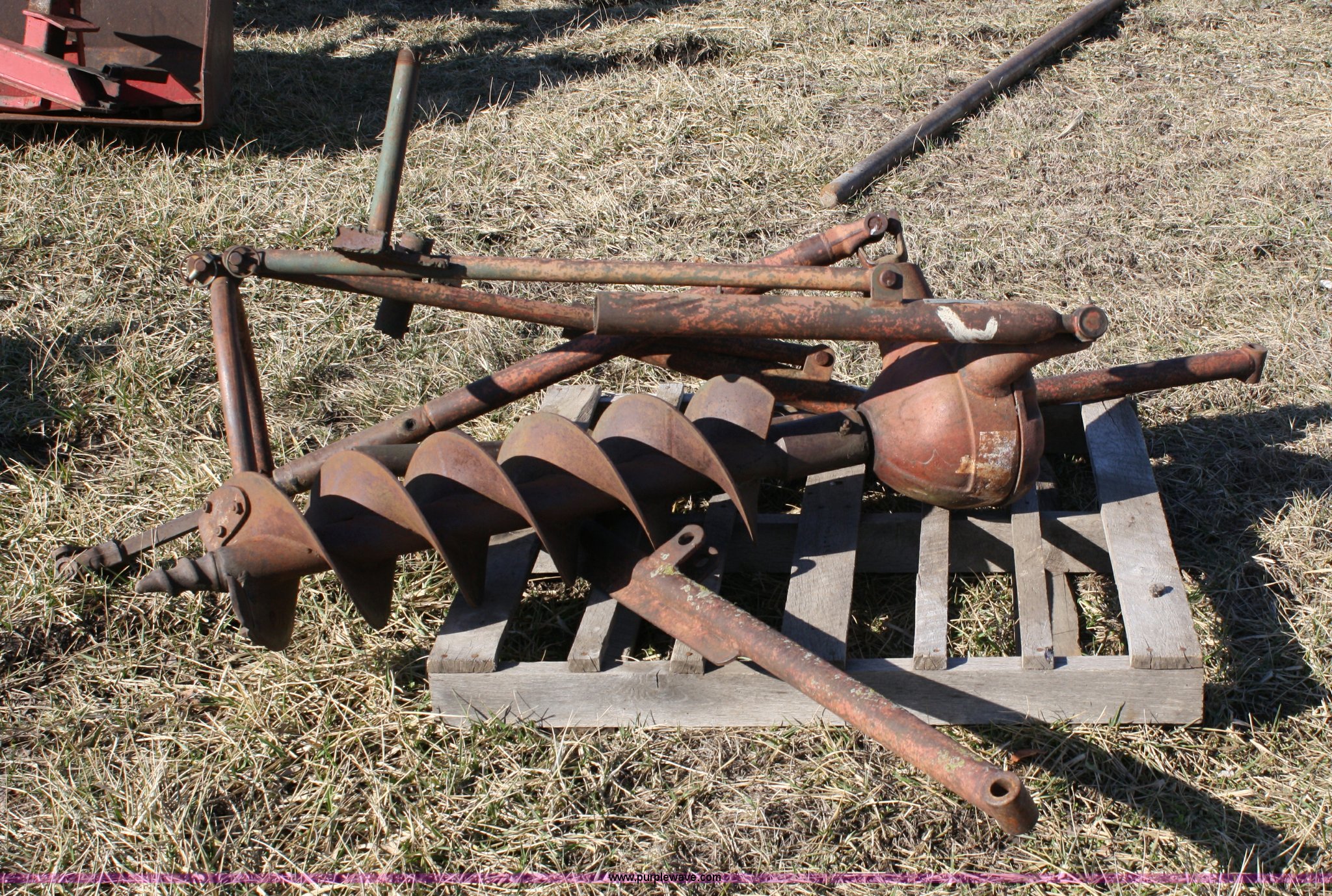 Danuser post hole digger in Paola, KS Item 4959 sold Purple Wave