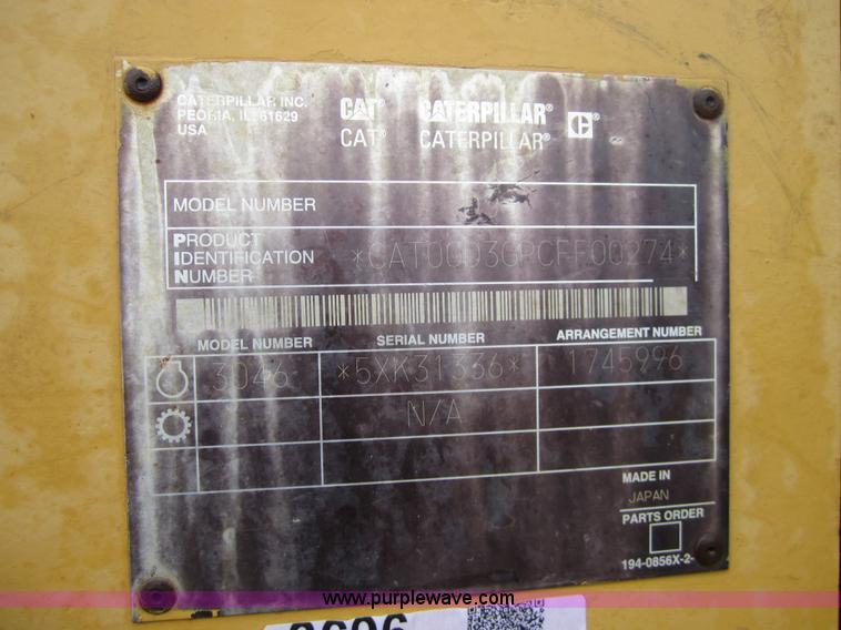 image for item 3696 2003 Caterpillar D3G LGP dozer