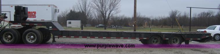 image for item 3700 1986 Trail-Eze 40' equipment trailer