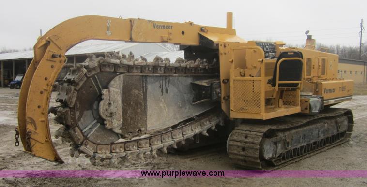 image for item 3713 Vermeer T-655 trencher