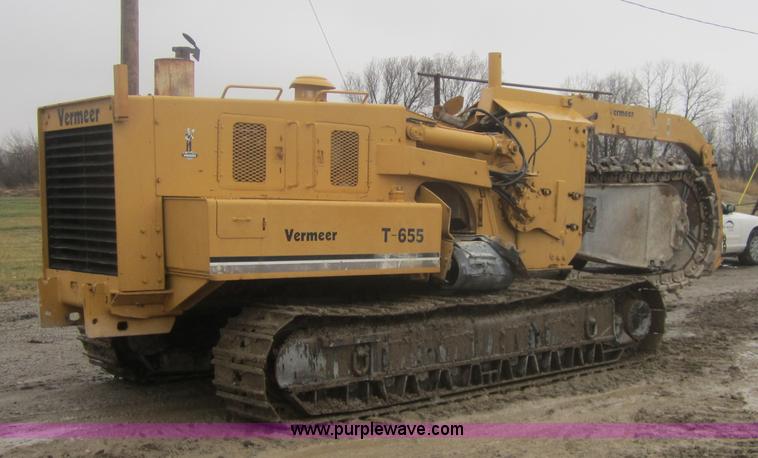 image for item 3713 Vermeer T-655 trencher