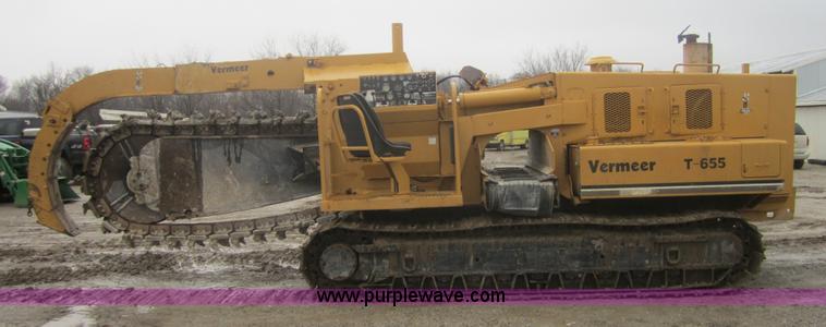 image for item 3713 Vermeer T-655 trencher