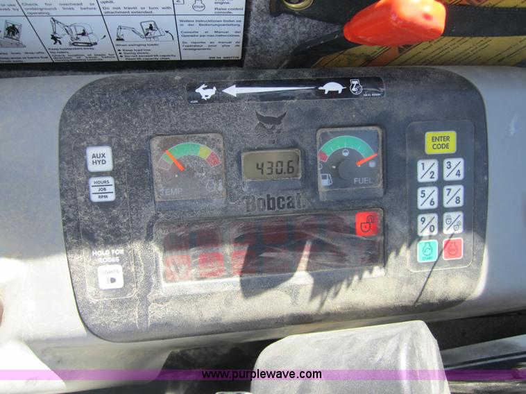 image for item 3718 2004 Bobcat 430ZHS compact excavator