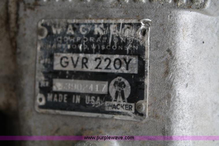 image for item 5040 (2) vibratory compactors