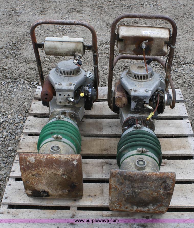 image for item 5041 (2) vibratory compactors