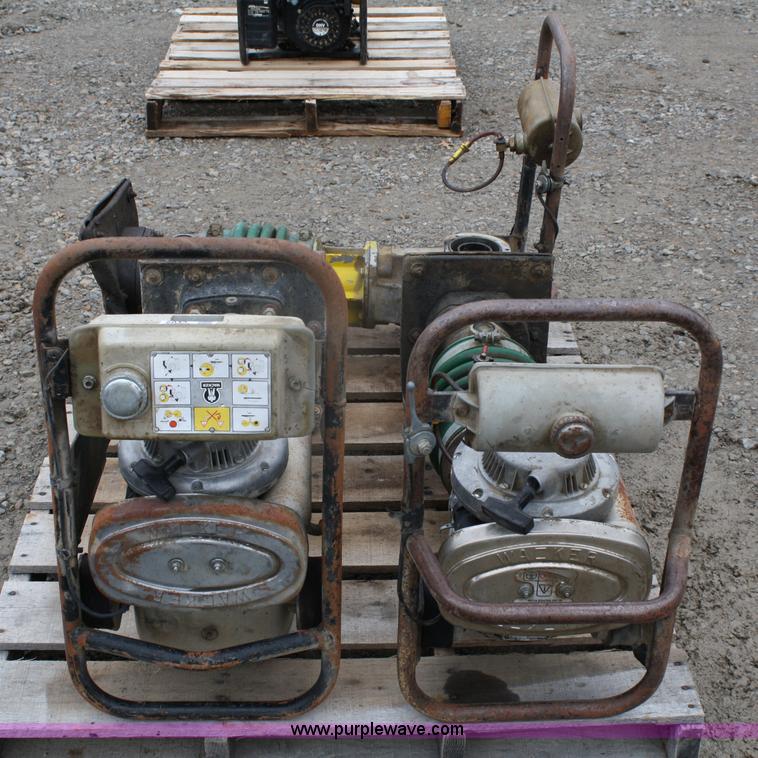 image for item 5043 (2) vibratory compactors