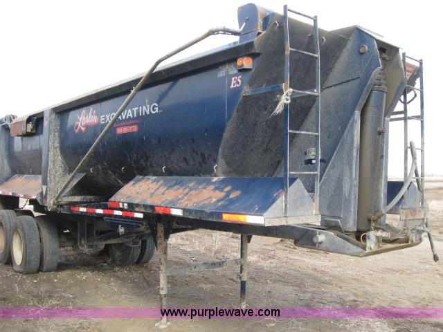 image for item 5395 2004 Western Construction Components STR26-1/4F 26' end dump trailer