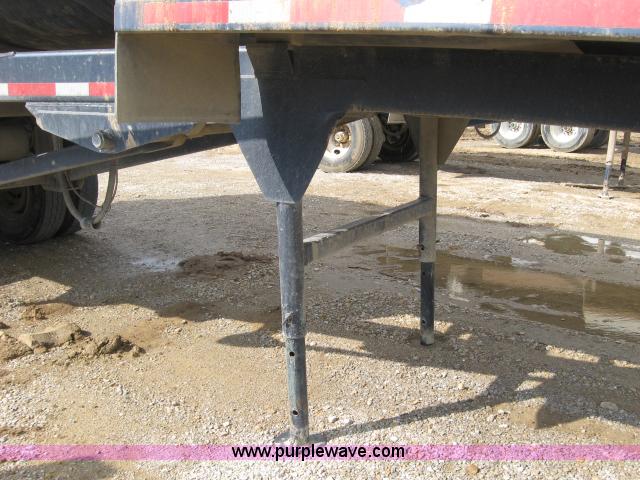image for item 5396 1999 Western STR26-1/4F 26' end dump trailer