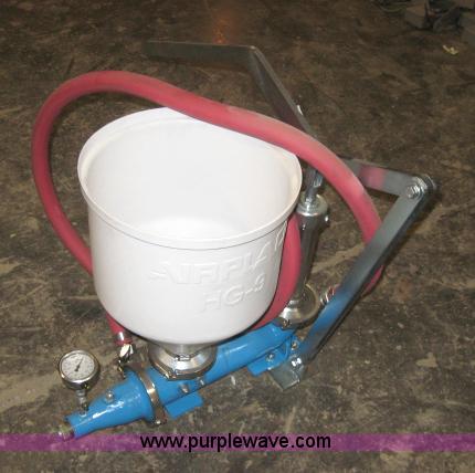 image for item 5399 Airplaco manual grout pump