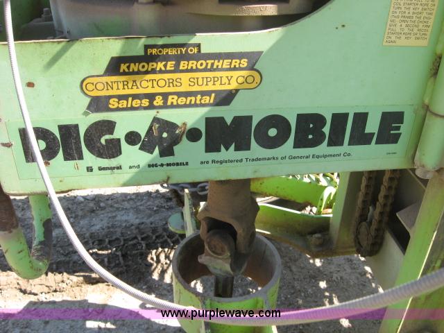 image for item 5404 Dig-r-mobile 550 auger drill