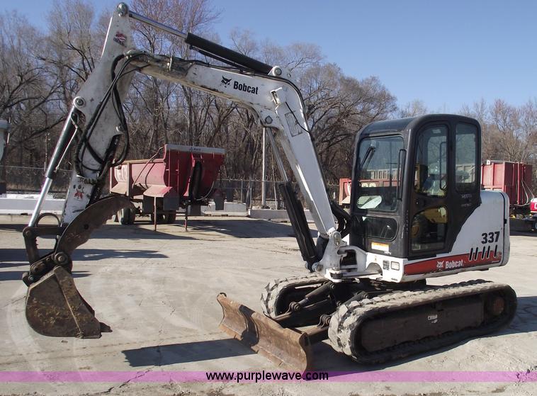 image for item 5445 2007 Bobcat 337G excavator