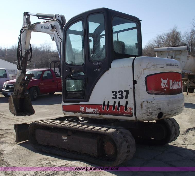 image for item 5445 2007 Bobcat 337G excavator