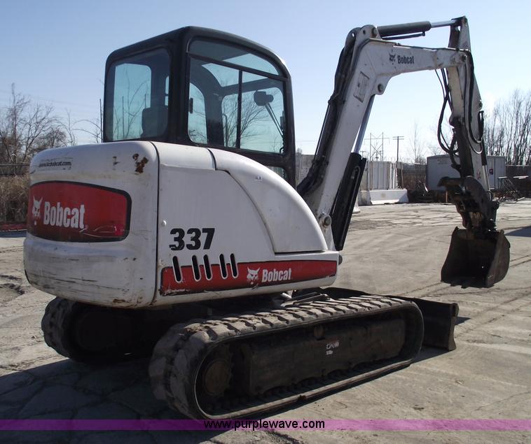image for item 5445 2007 Bobcat 337G excavator