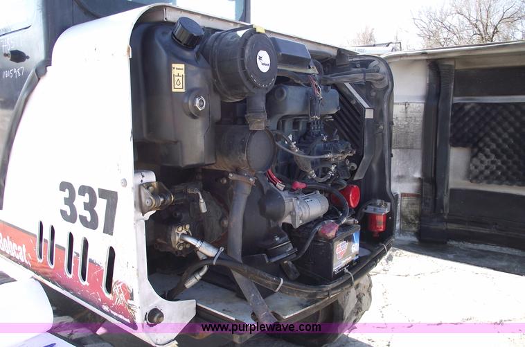 image for item 5445 2007 Bobcat 337G excavator