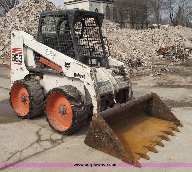 image for item 5558 2003 Bobcat 863 skid steer