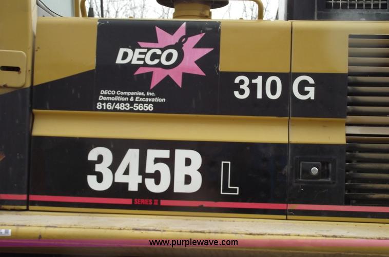 image for item 5561 2004 Caterpillar 345BL excavator