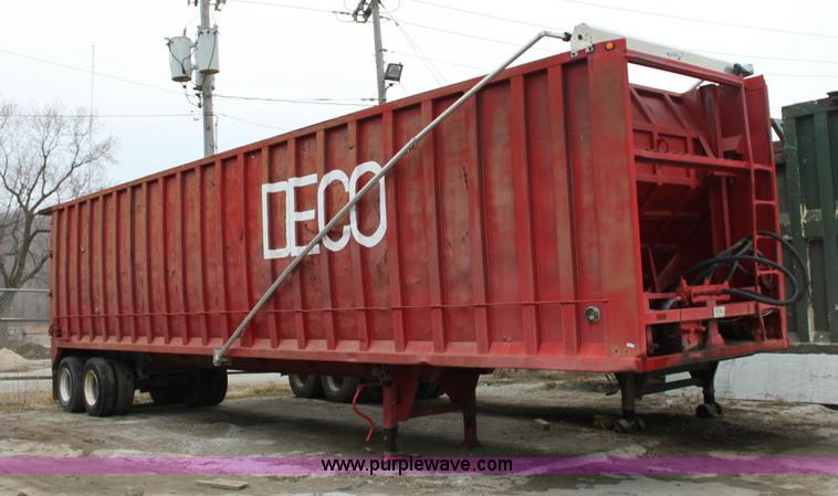 image for item 6354 1987 41' tandem axle ejection trailer