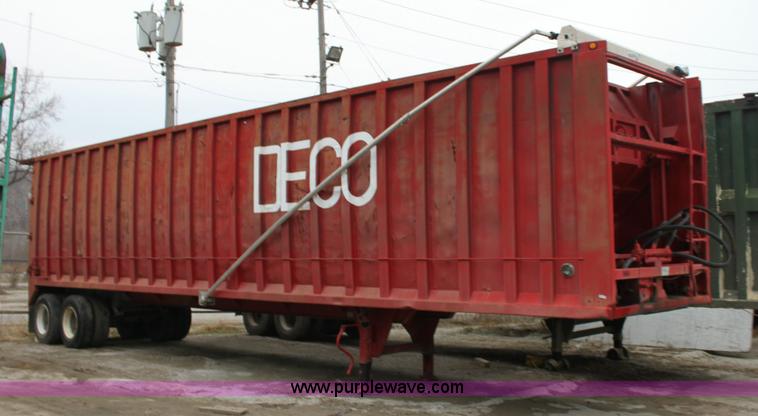 image for item 6354 1987 41' tandem axle ejection trailer