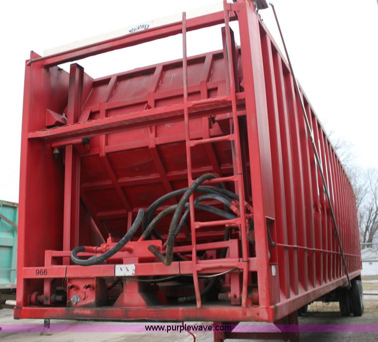 image for item 6354 1987 41' tandem axle ejection trailer