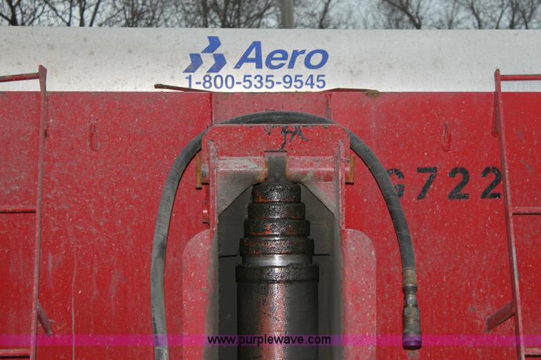 image for item 6355 1995 Western 27' barrel end dump trailer