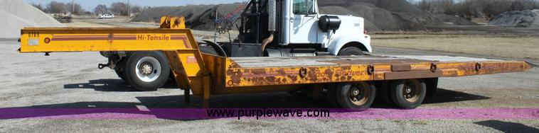 image for item 6531 1989 Hi-Tensile tandem axle tilt trailer
