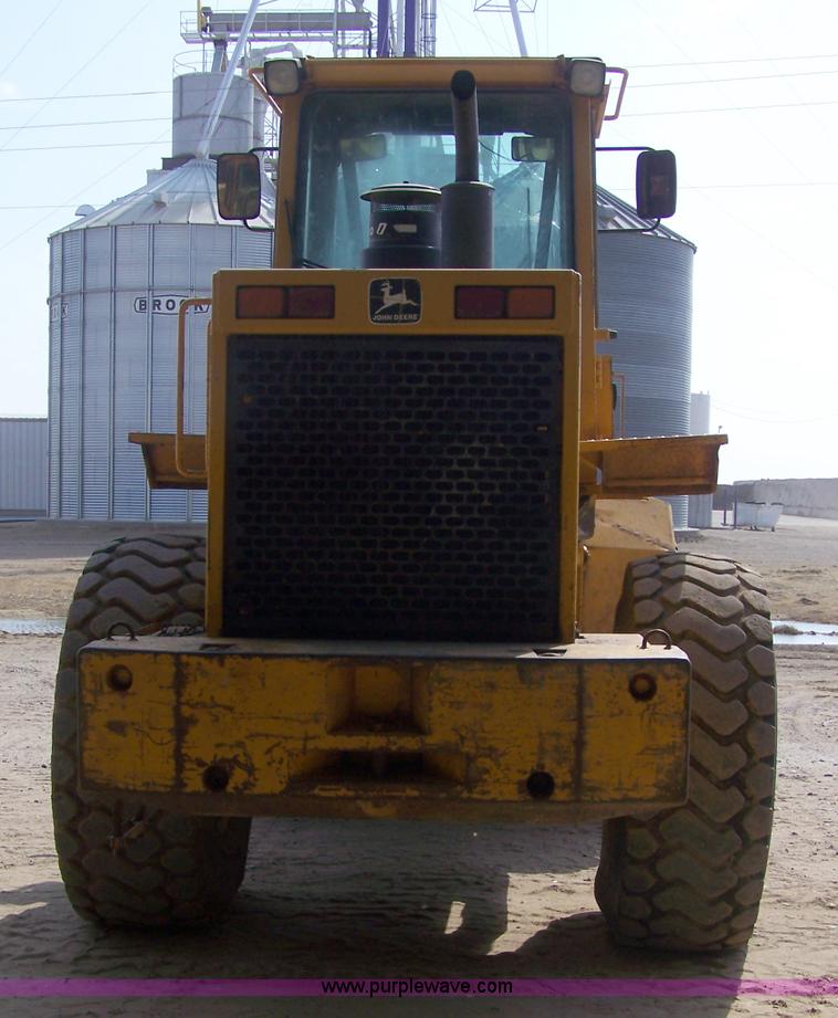image for item 7464 1990 John Deere 624E wheel loader
