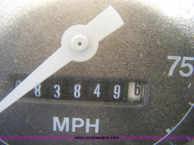 image for item 8083 1984 Ford LT8000 semi truck with Terex RO boom