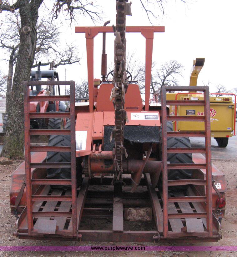 image for item 8232 Ditch Witch R40 trencher and trailer