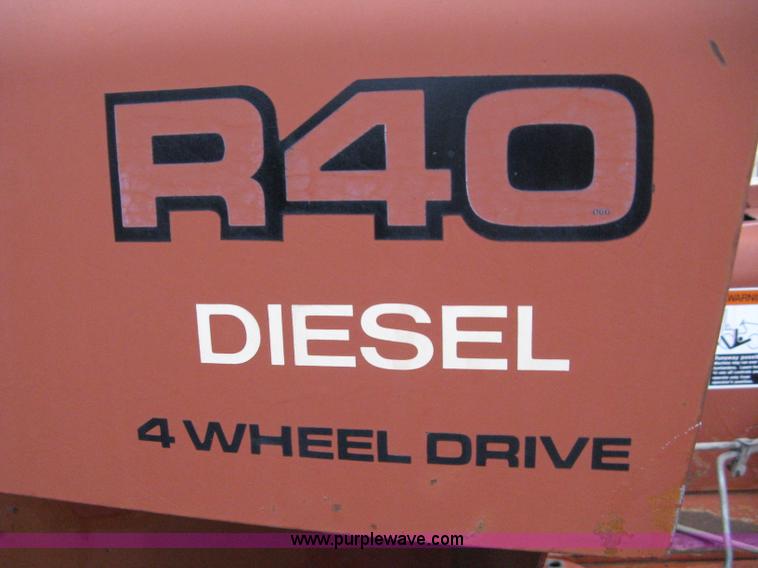 image for item 8232 Ditch Witch R40 trencher and trailer