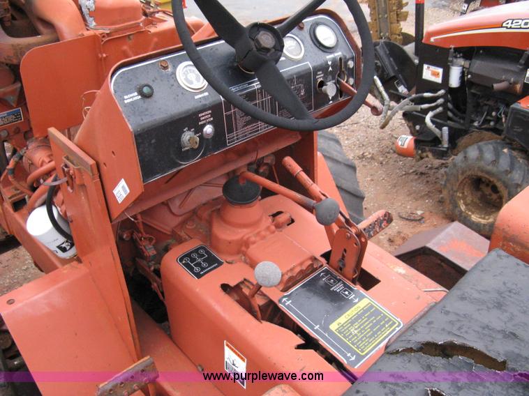 image for item 8232 Ditch Witch R40 trencher and trailer