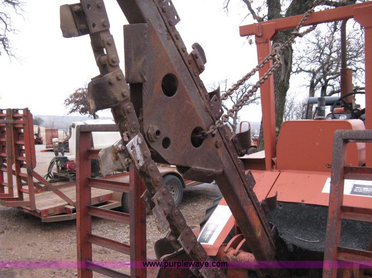 image for item 8232 Ditch Witch R40 trencher and trailer