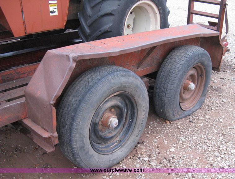 image for item 8232 Ditch Witch R40 trencher and trailer