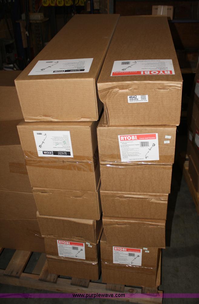 image for item 4642 (10) Ryobi curved shaft string trimmers
