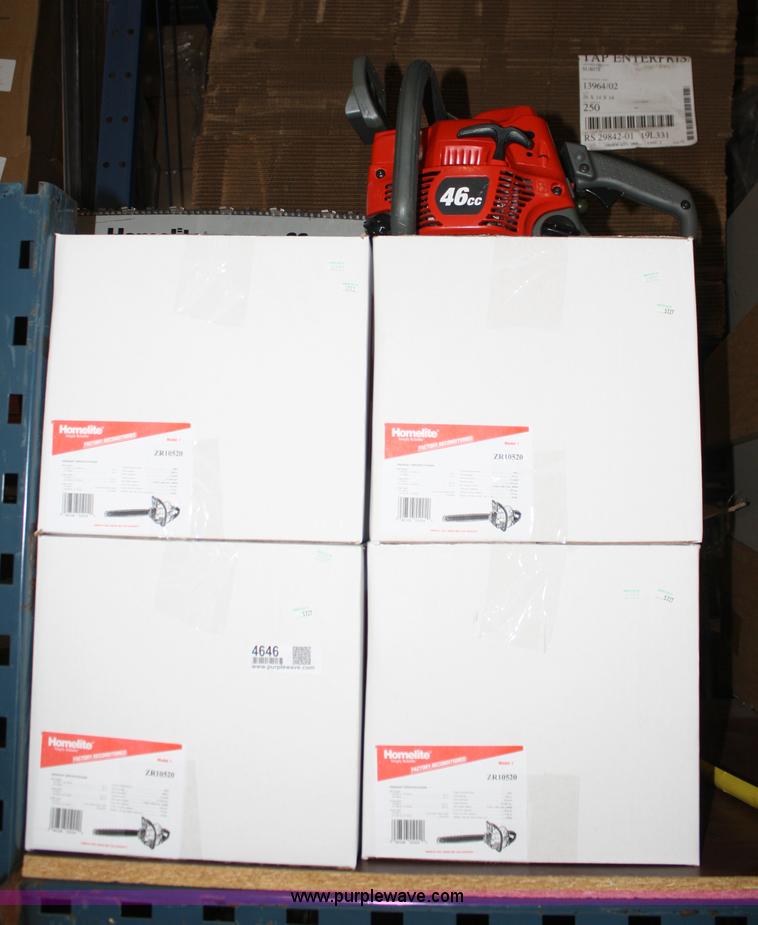 image for item 4646 (5) Homelite 20" chainsaws