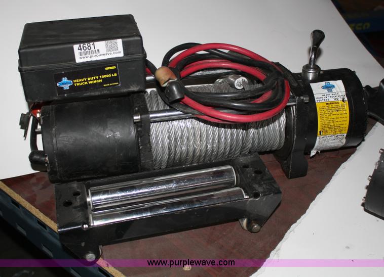 image for item 4681 Cummins Industrial Tools 10,000lb 12V winch