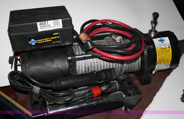 image for item 4681 Cummins Industrial Tools 10,000lb 12V winch