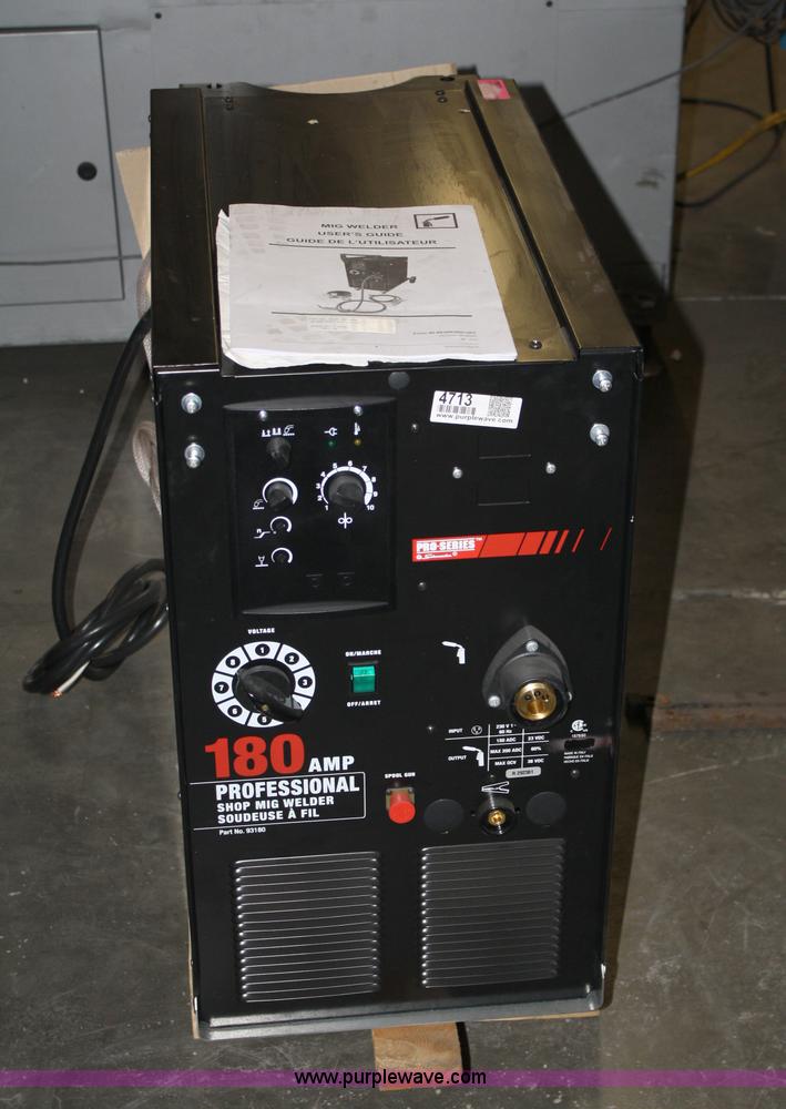 Used Mig Welders For Sale >> Schumacher Professional Shop Pro Series 180amp mig welder Used Mig Welders For Sale >> Schumacher Professional Shop Pro Series 180amp mig welder