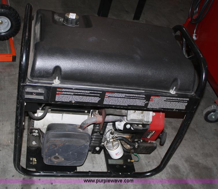 image for item 4748 Coleman 10,000W industrial generator