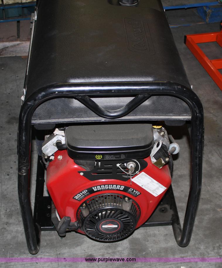 image for item 4748 Coleman 10,000W industrial generator