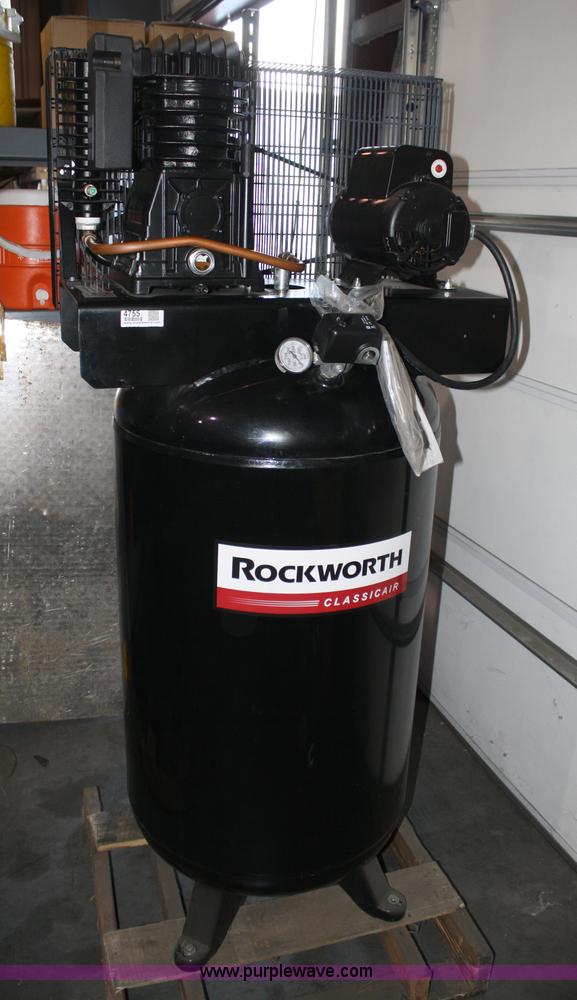 image for item 4755 Rockworth 80 gallon air compressor