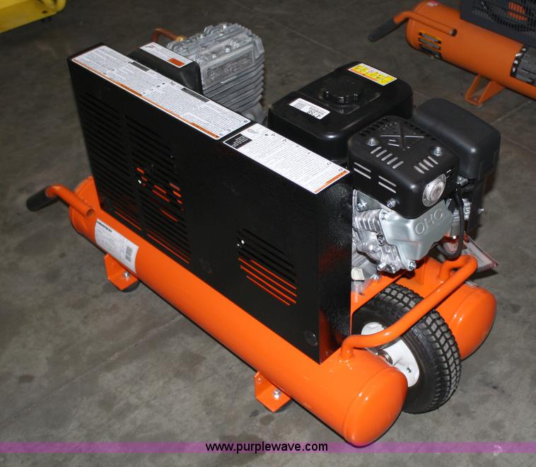 image for item 4758 Industrial Air eight gallon air compressor