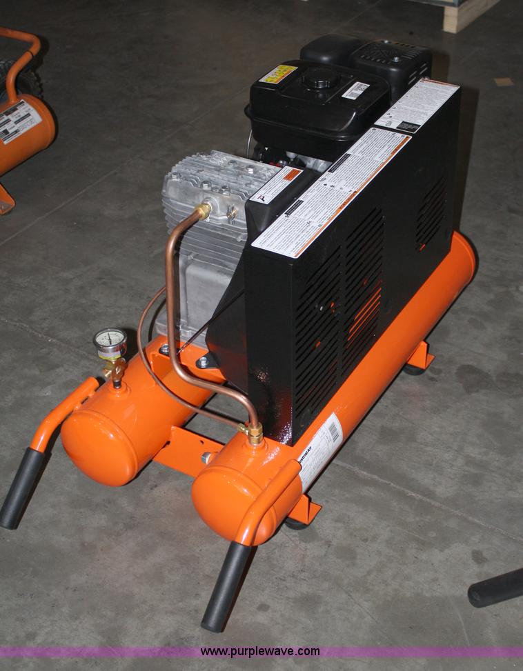 image for item 4758 Industrial Air eight gallon air compressor