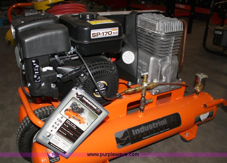 image for item 4758 Industrial Air eight gallon air compressor