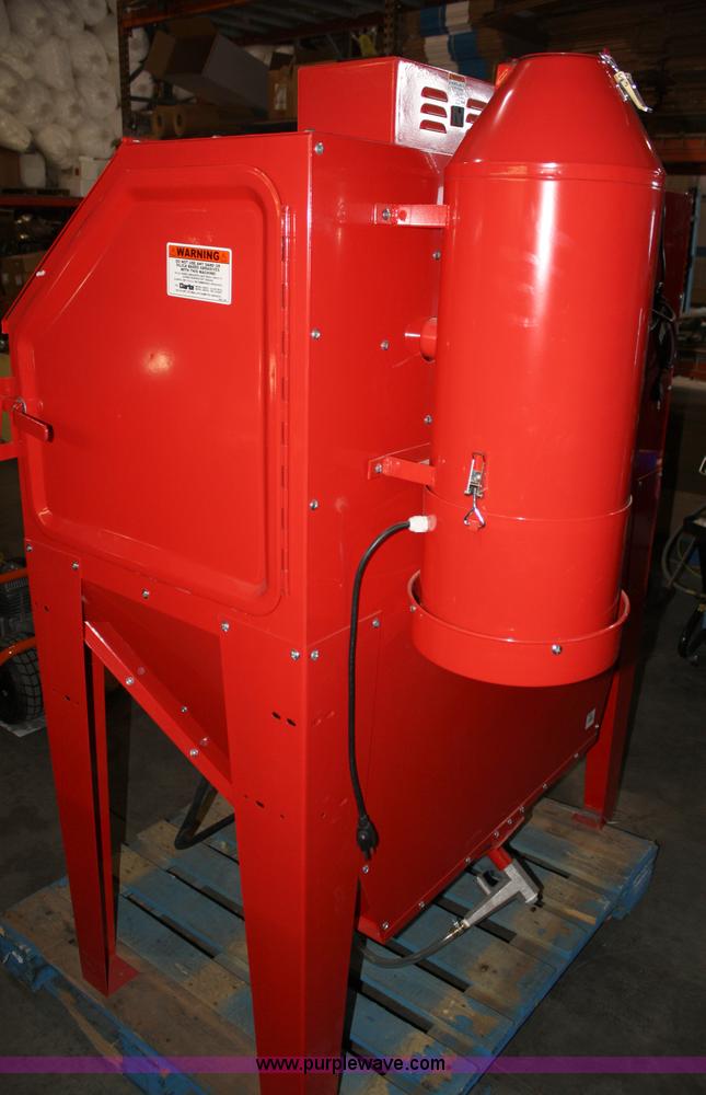 image for item 4761 Clarke 48" abrasive blast cabinet