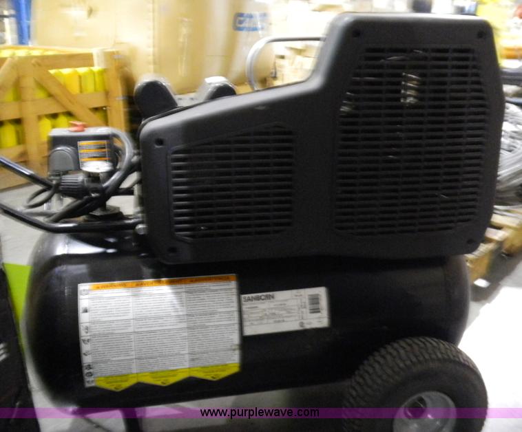 Sanborn 20 gallon air compressor in Spring Hill, KS Item 4767 sold
