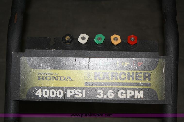 image for item 4772 Pressure washer