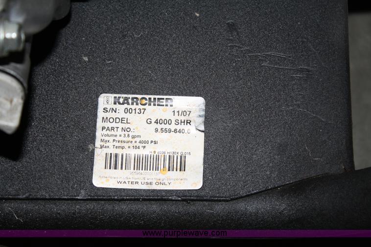 image for item 4772 Pressure washer